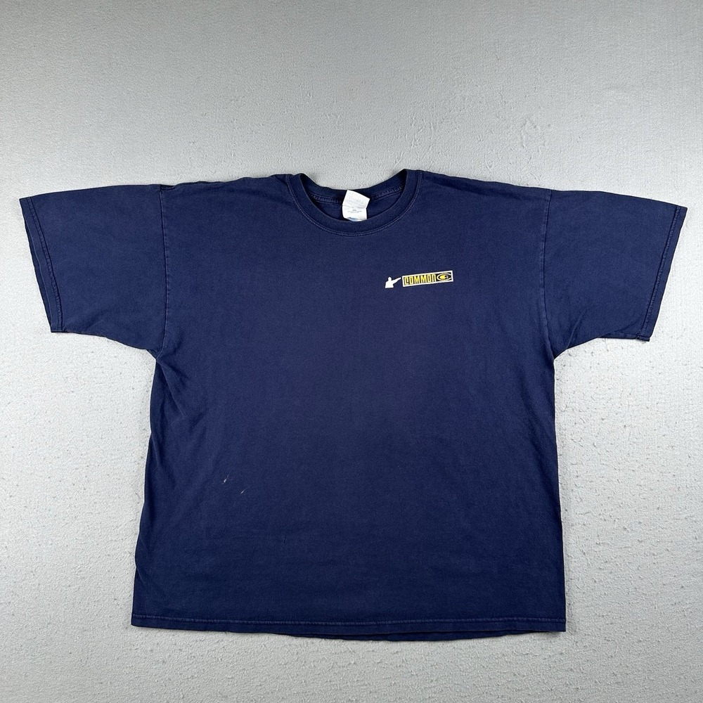 Vtg‎ Y2K Common Sense T Shirt Men's 2XL Blue We Funk Radio Rapper Rap